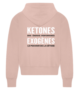 Hoddies KOI rose ancien dos