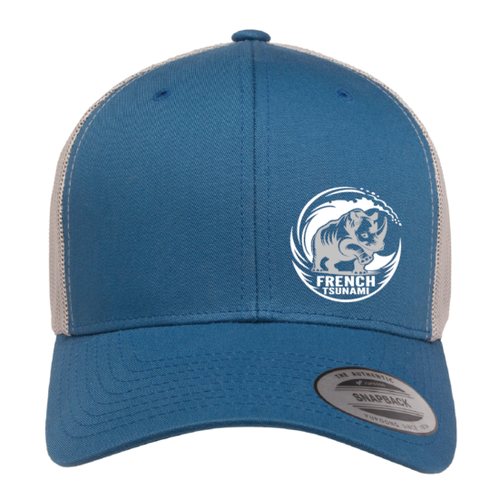 Casquette bleu acier - French Tsunami