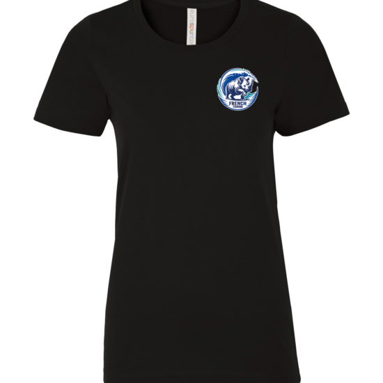 T-Shirt Femme Noir Col rond - Ketones Exogènes