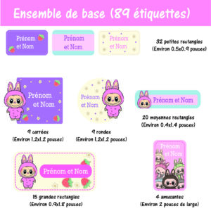 ens. de base labubu