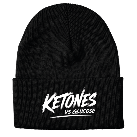 1. Tuque noir Ketones vs glucose blanc